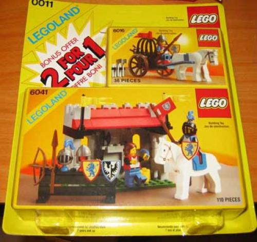 LEGO Castle 2 for 1 Bonus Offer (0011-3)
