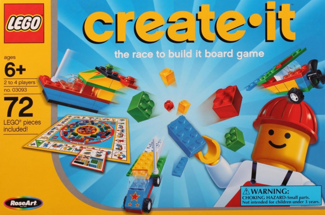 LEGO The Race to Build It Board Game (03093)