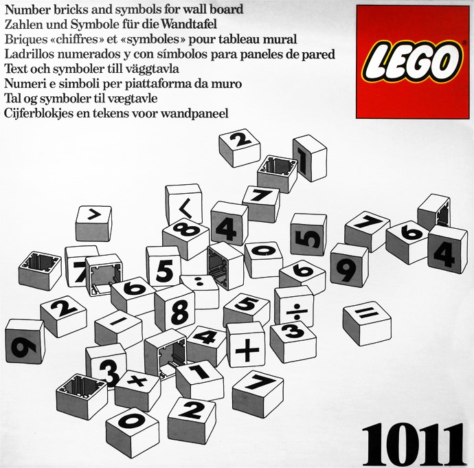 LEGO Number/Symbol Blocks (1011)