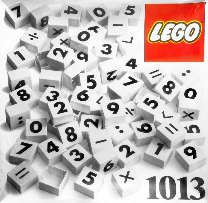 LEGO Numbers (6 Symbols) (1013)