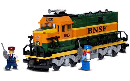 LEGO Burlington Northern Santa Fe Locomotive (10133)