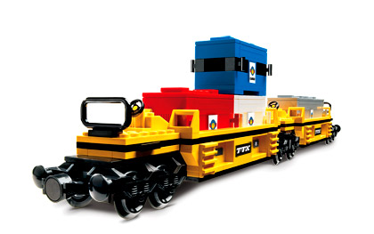 LEGO TTX Intermodal Double-Stack Car (10170)