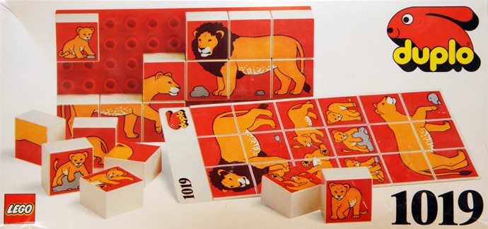 LEGO Mosaic Set - Lion (1019)