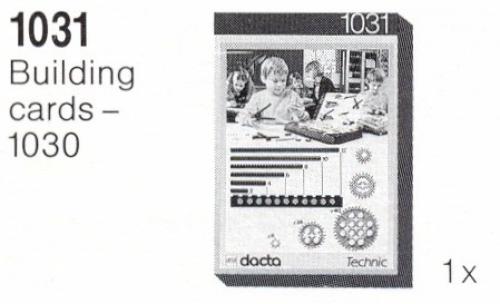 LEGO Building Cards - 1030 (1031)
