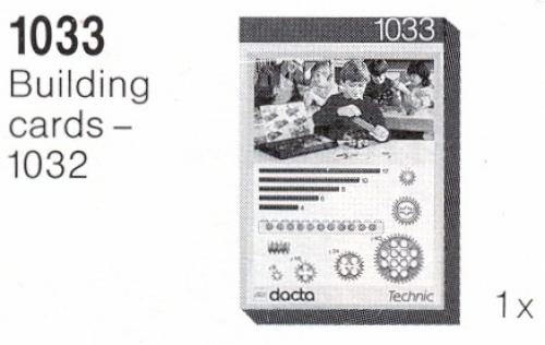 LEGO Building Cards - 1032 (1033)
