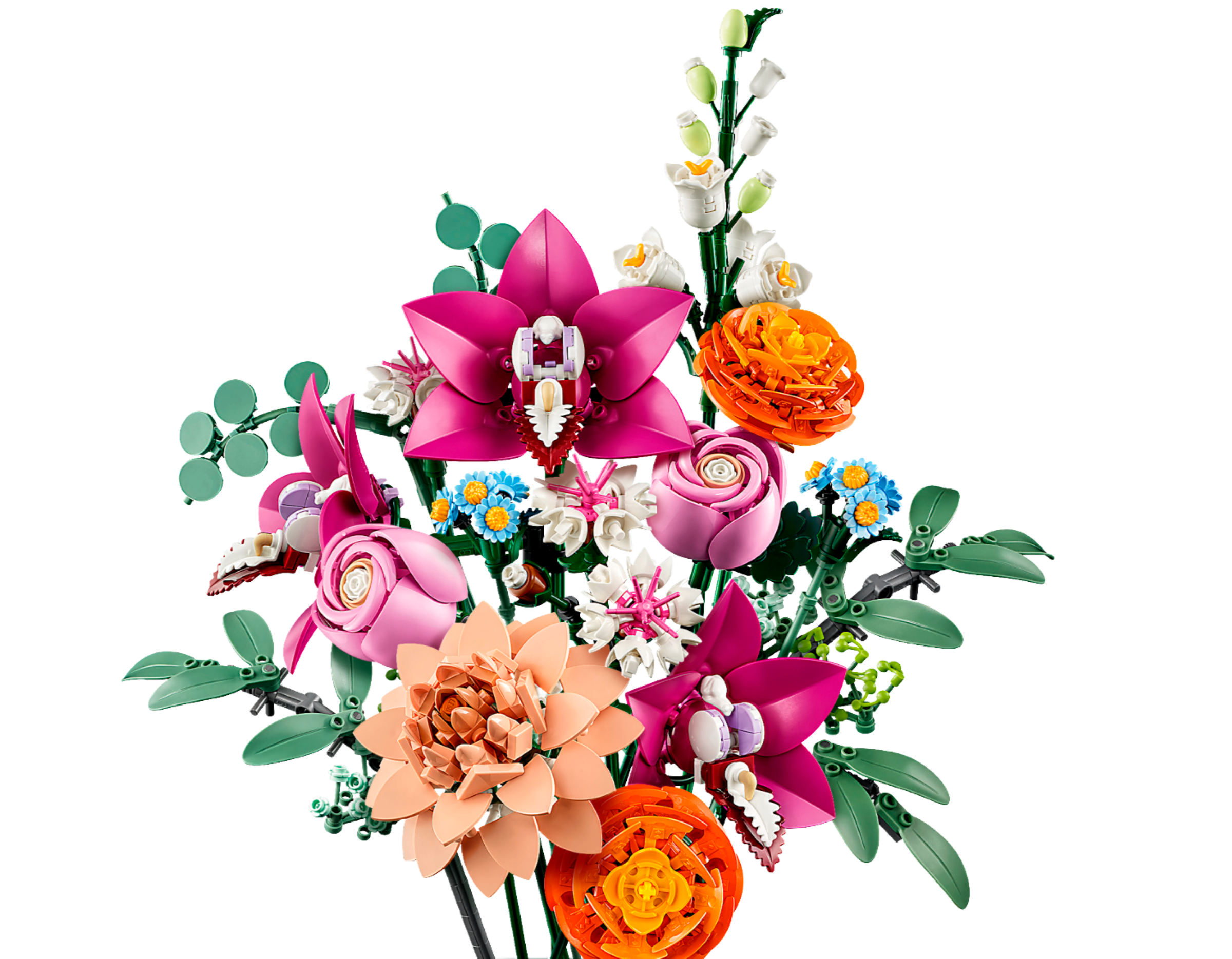 LEGO Ramo de Flores Fantasía en Rosa (10342)