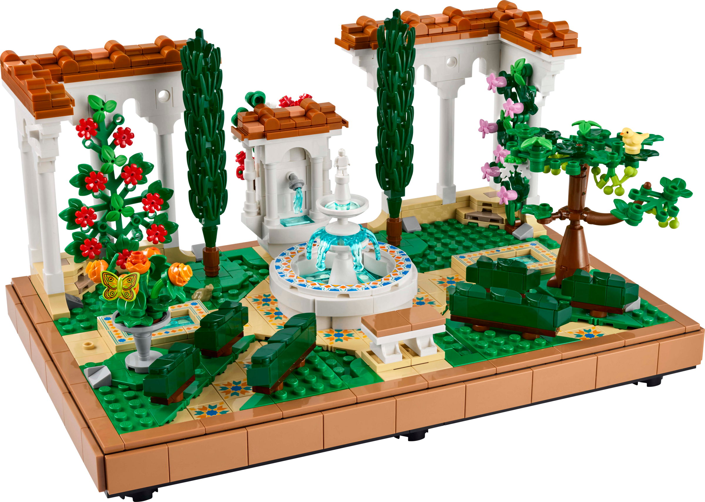 LEGO Jardín con Fuente (10359)
