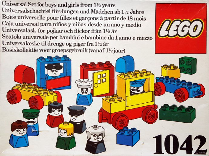 LEGO Universal Set for Boys and Girls from 1 1/2 Years (1042-2)