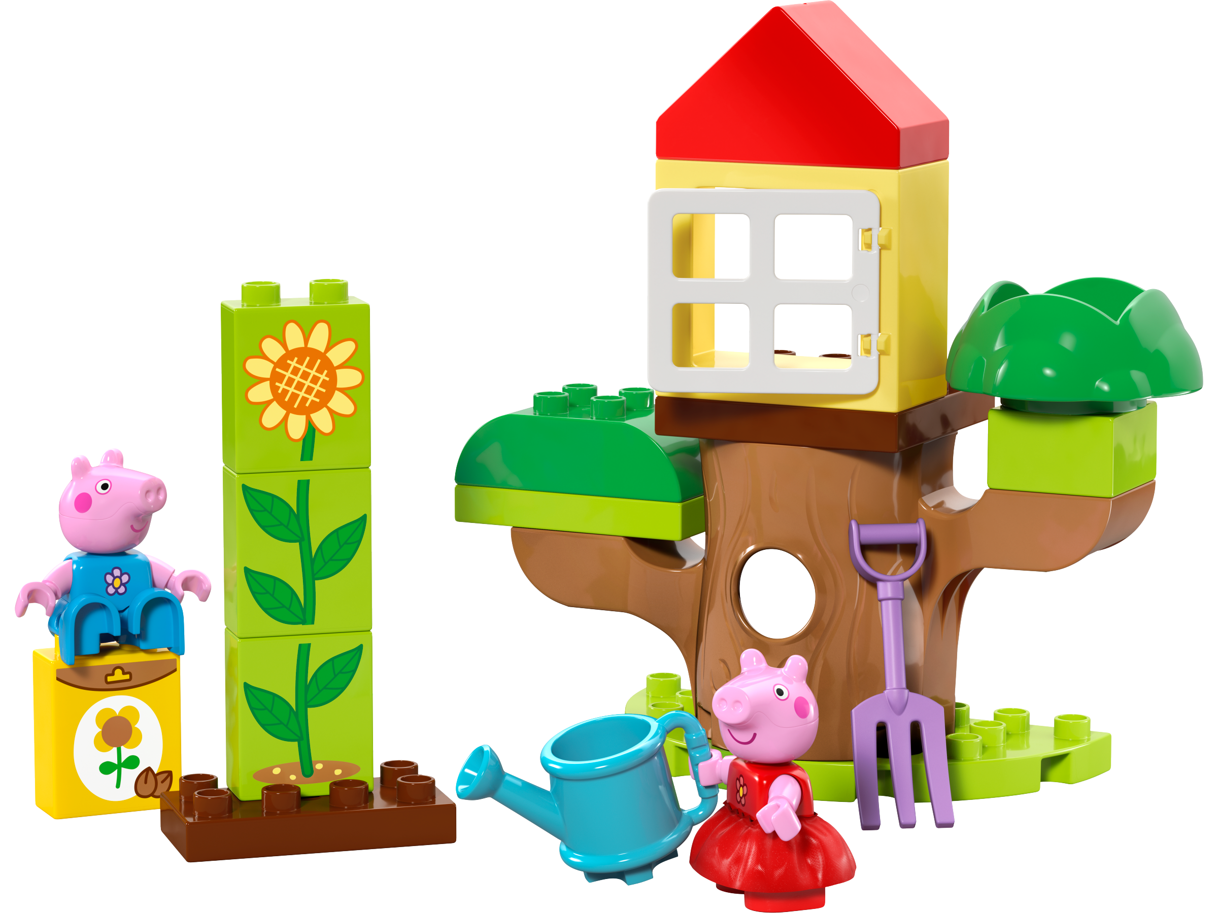 LEGO Jardín y Casa del Árbol de Peppa Pig (10431)
