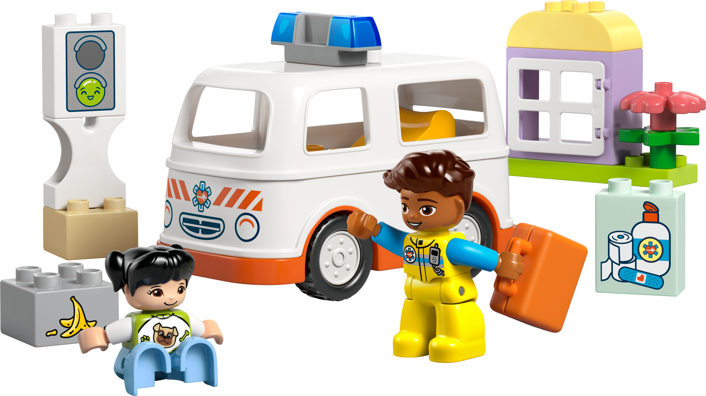 LEGO Ambulancia y Conductor (10447)