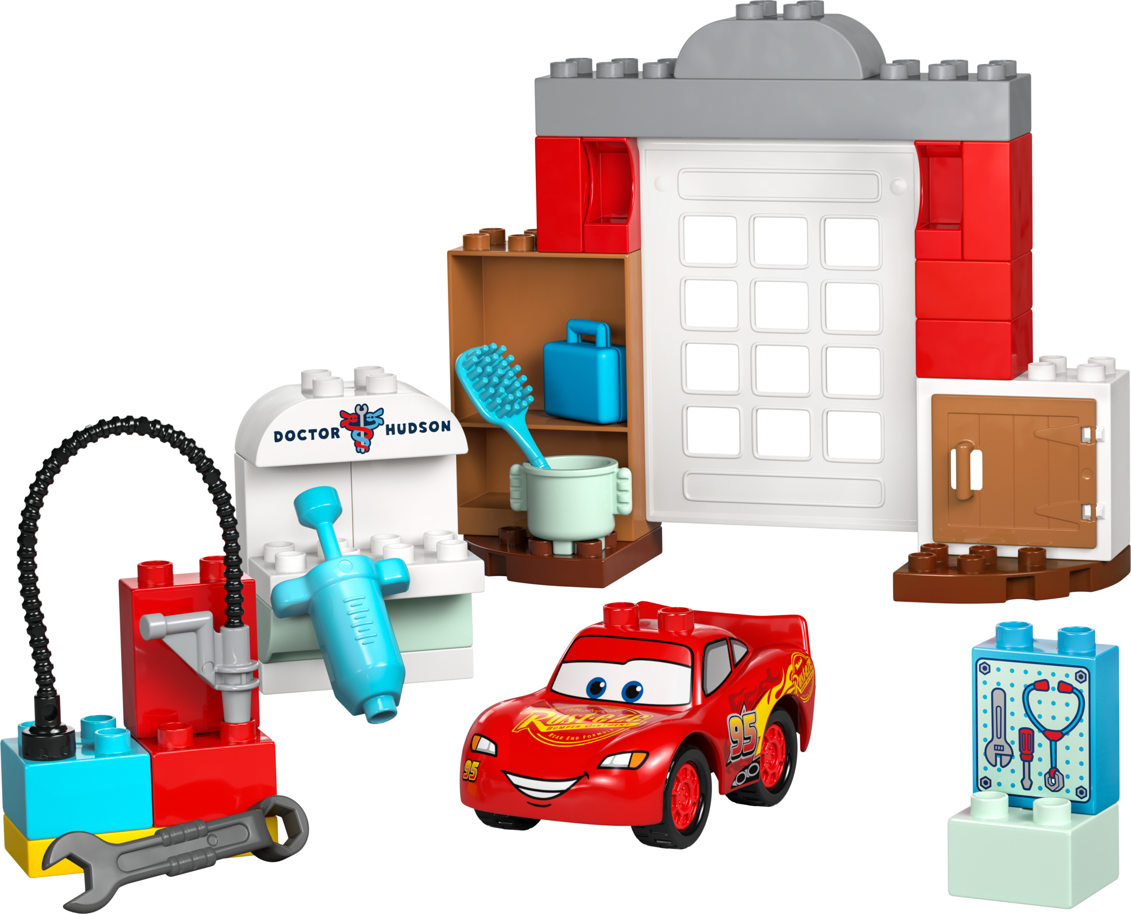 LEGO Visita de McQueen al Taller de Doc (10456)