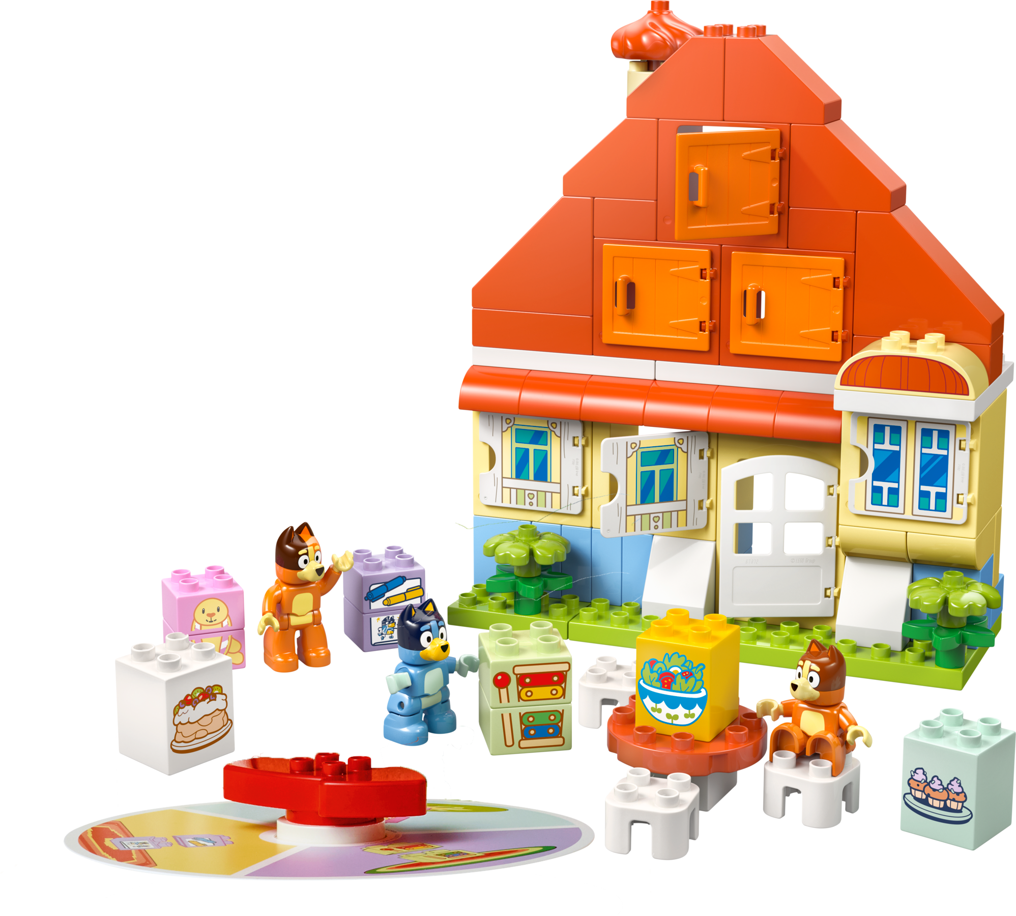LEGO Casa Familiar de Bluey con Juego de Memoria (10459)