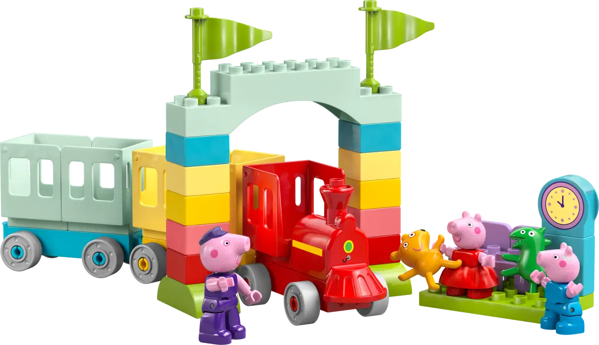LEGO Viaje en Tren con Abuelo Pig (10466)