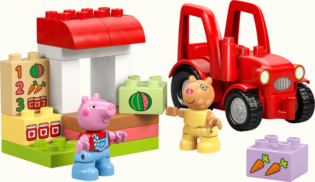 LEGO Tractor y Mercado (10468)
