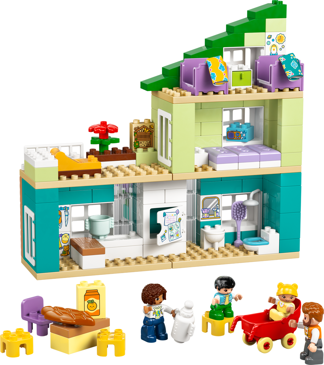 LEGO Casa Familiar Moderna "3 en 1" con Figuras (10470)