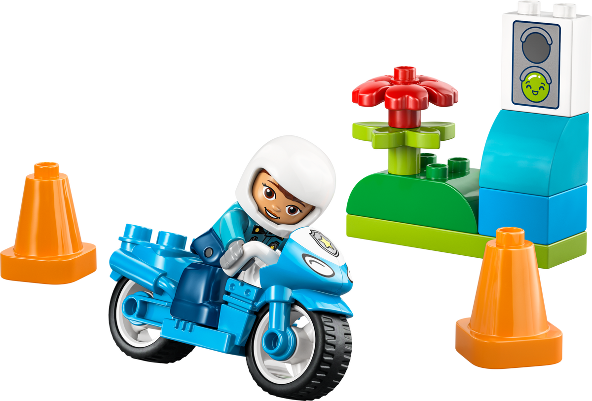 LEGO Moto de Policía Azul (10471)