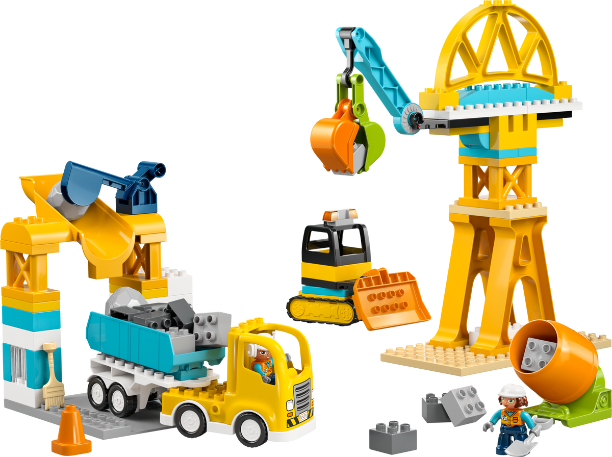 LEGO Obra y Vehículos de Construcción "3 en 1" (10476)