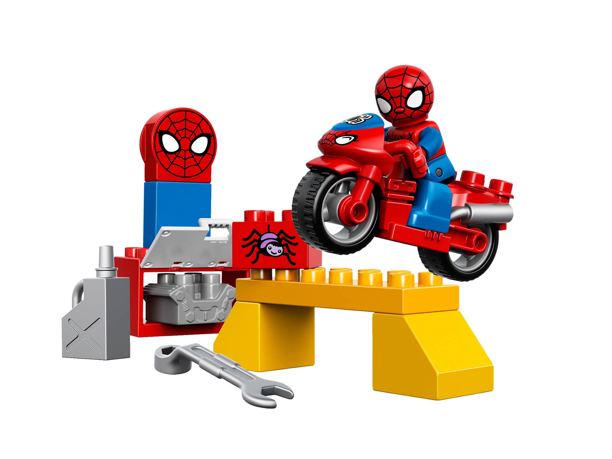 LEGO Spider-Man Web-Bike Workshop (10607)