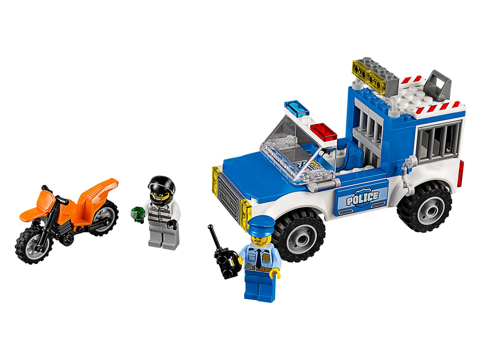 LEGO Furgón de la policía en acción (10735)