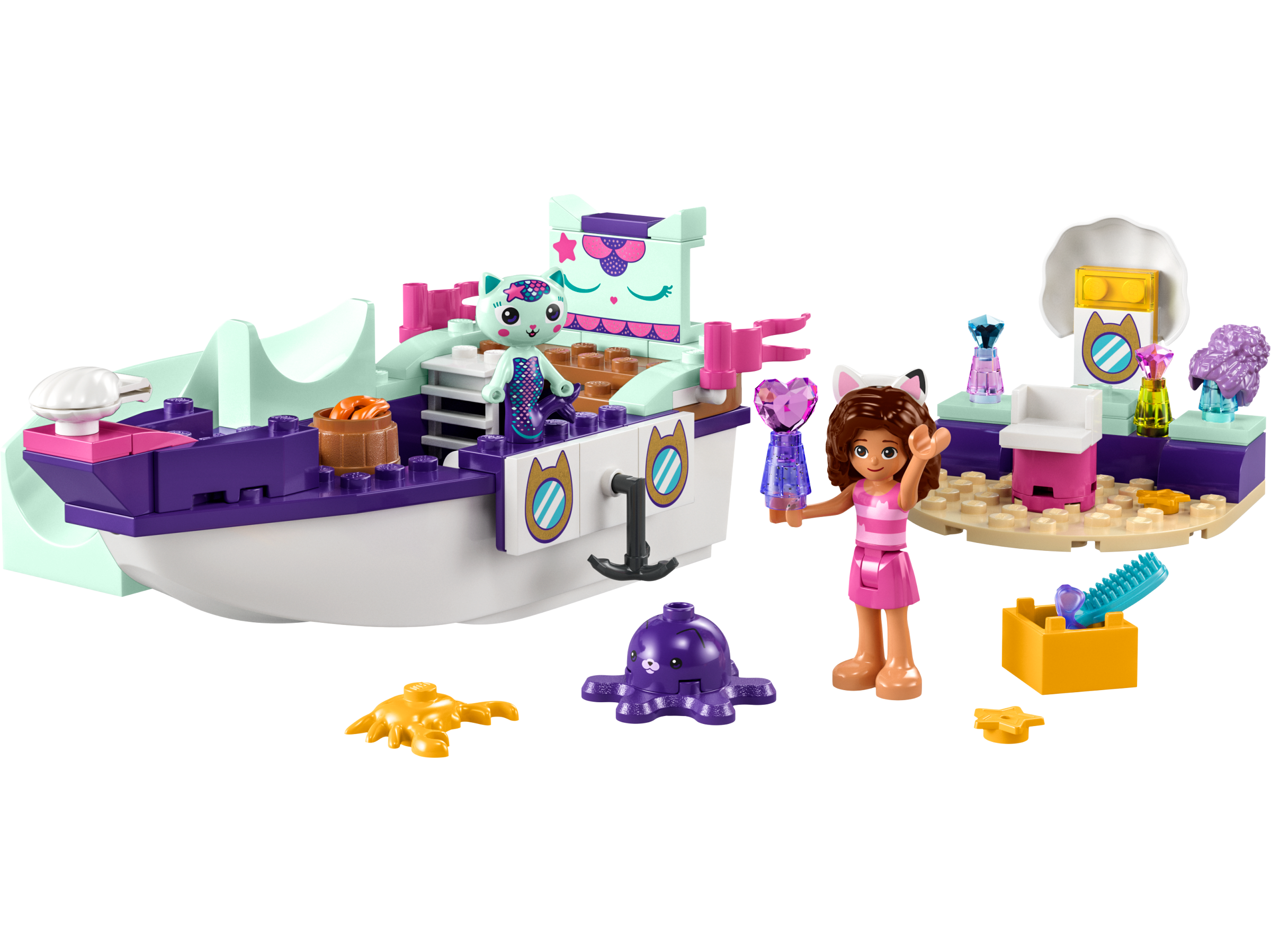 LEGO Barco y Spa de Gabby y Siregata (10786)