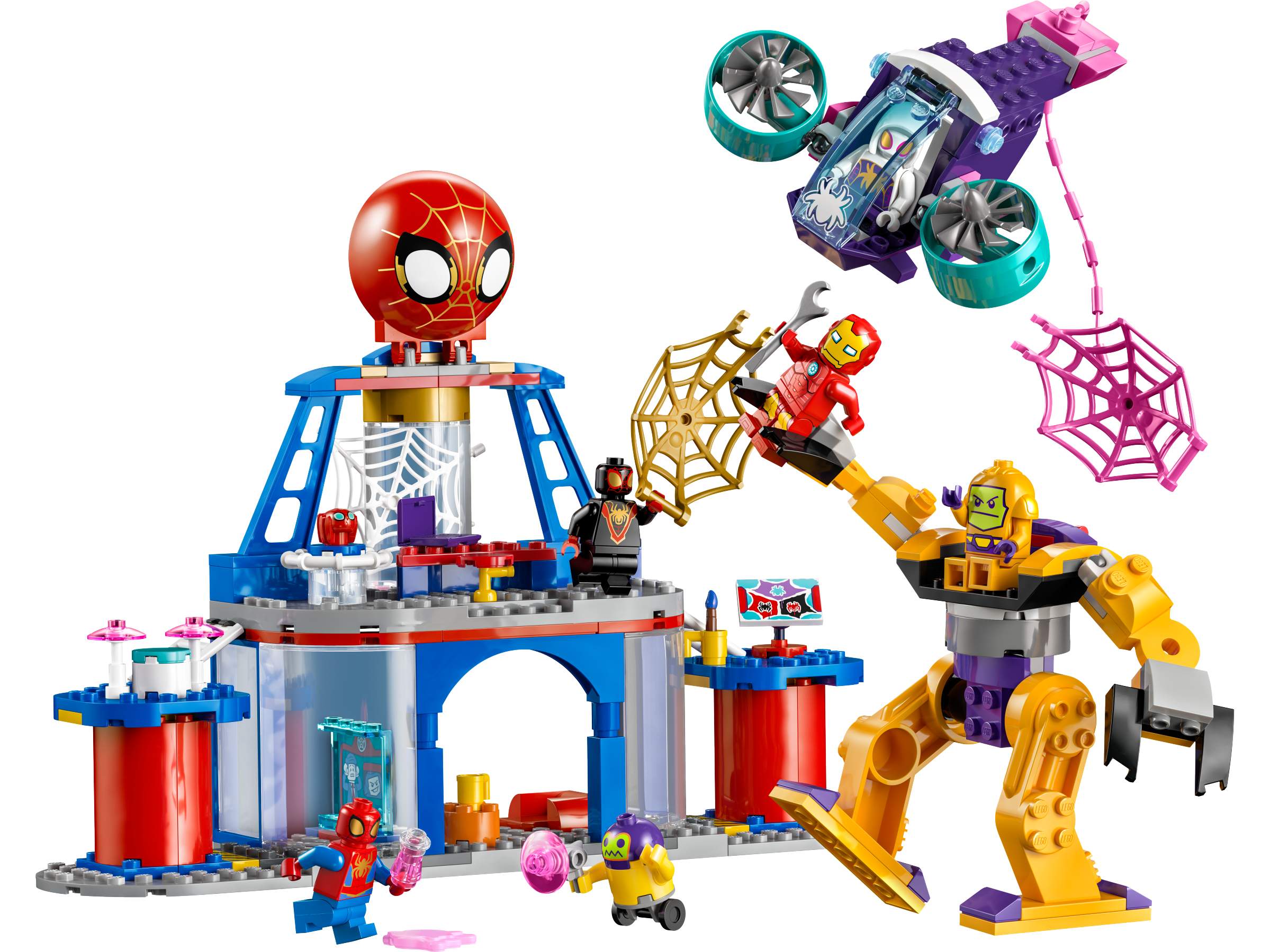 LEGO Cuartel General Arácnido del Equipo Spidey (10794)