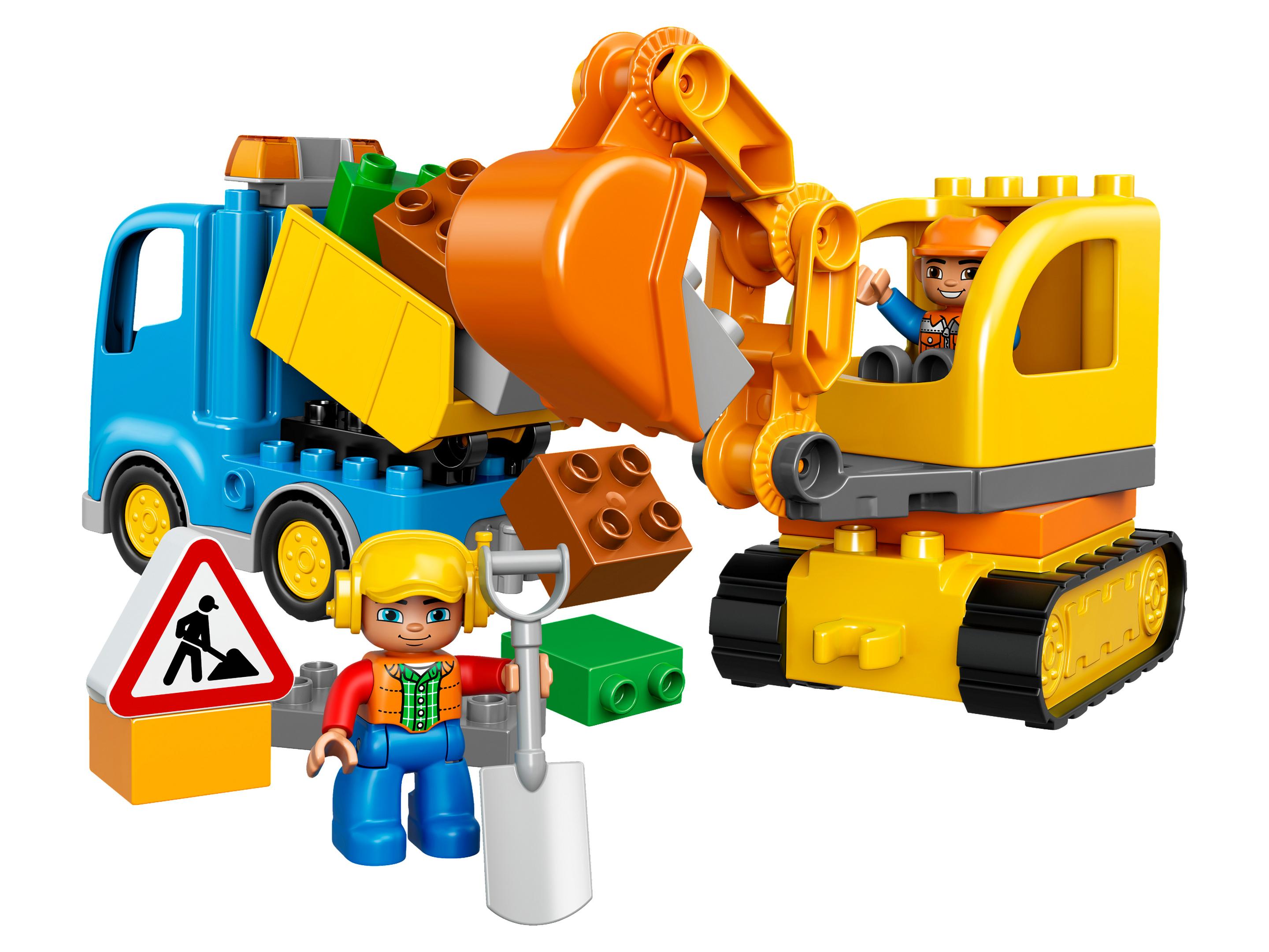 LEGO Camión y excavadora con orugas (10812)