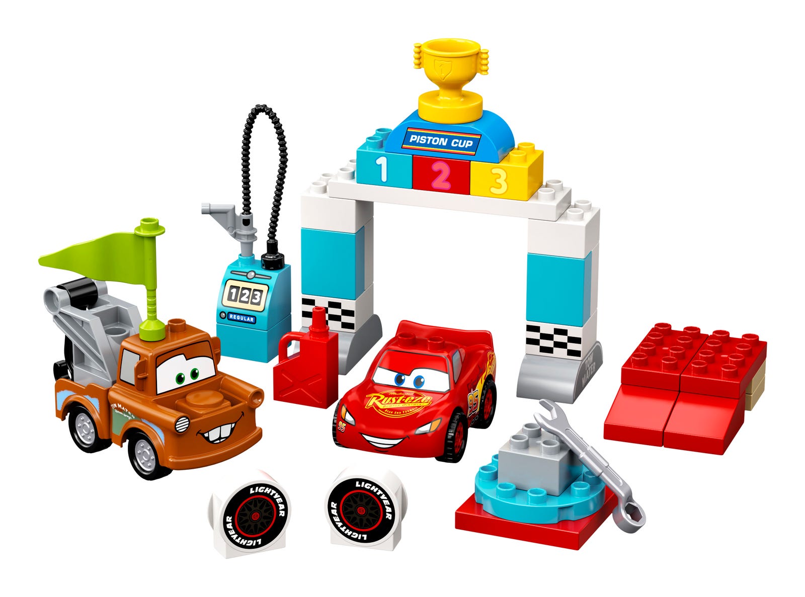 LEGO Día de la Carrera de Rayo McQueen (10924)