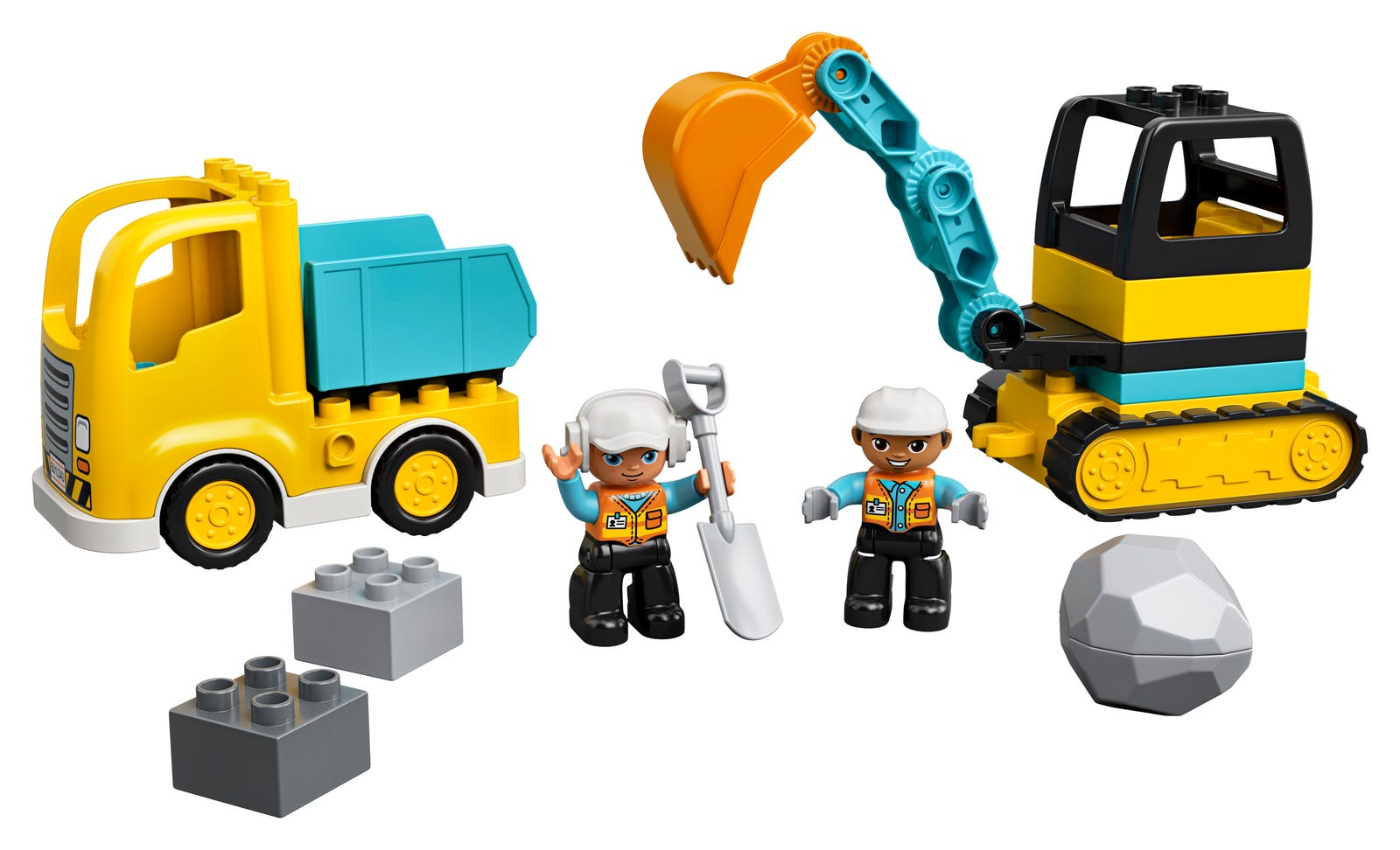 LEGO Camión y Excavadora con Orugas (10931)