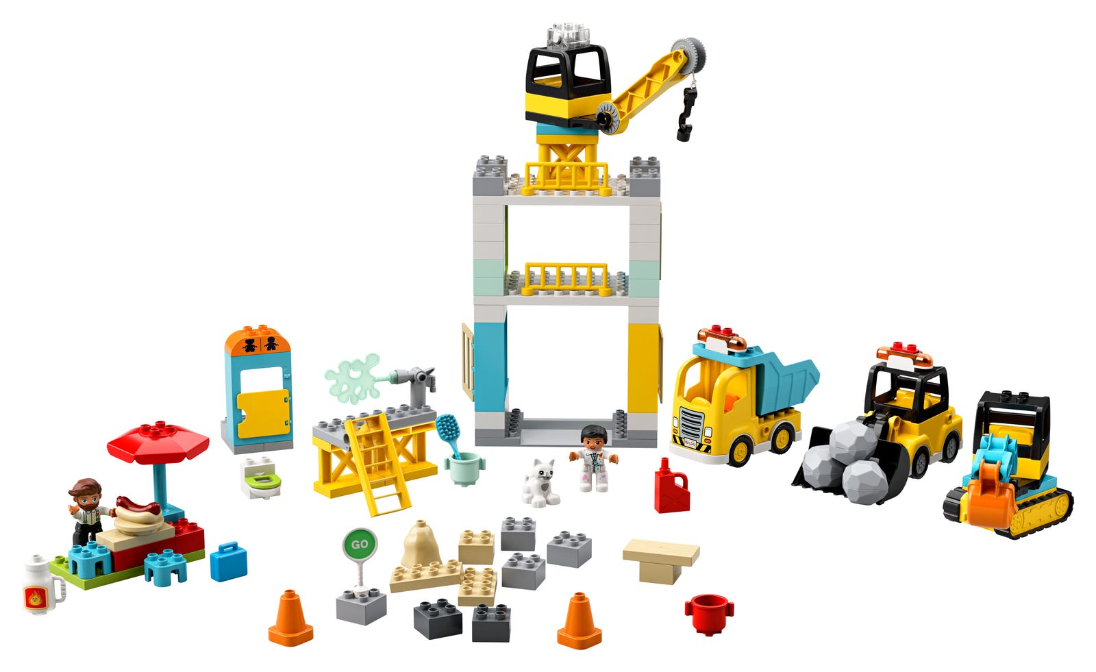 LEGO Grúa Torre y Obra (10933)