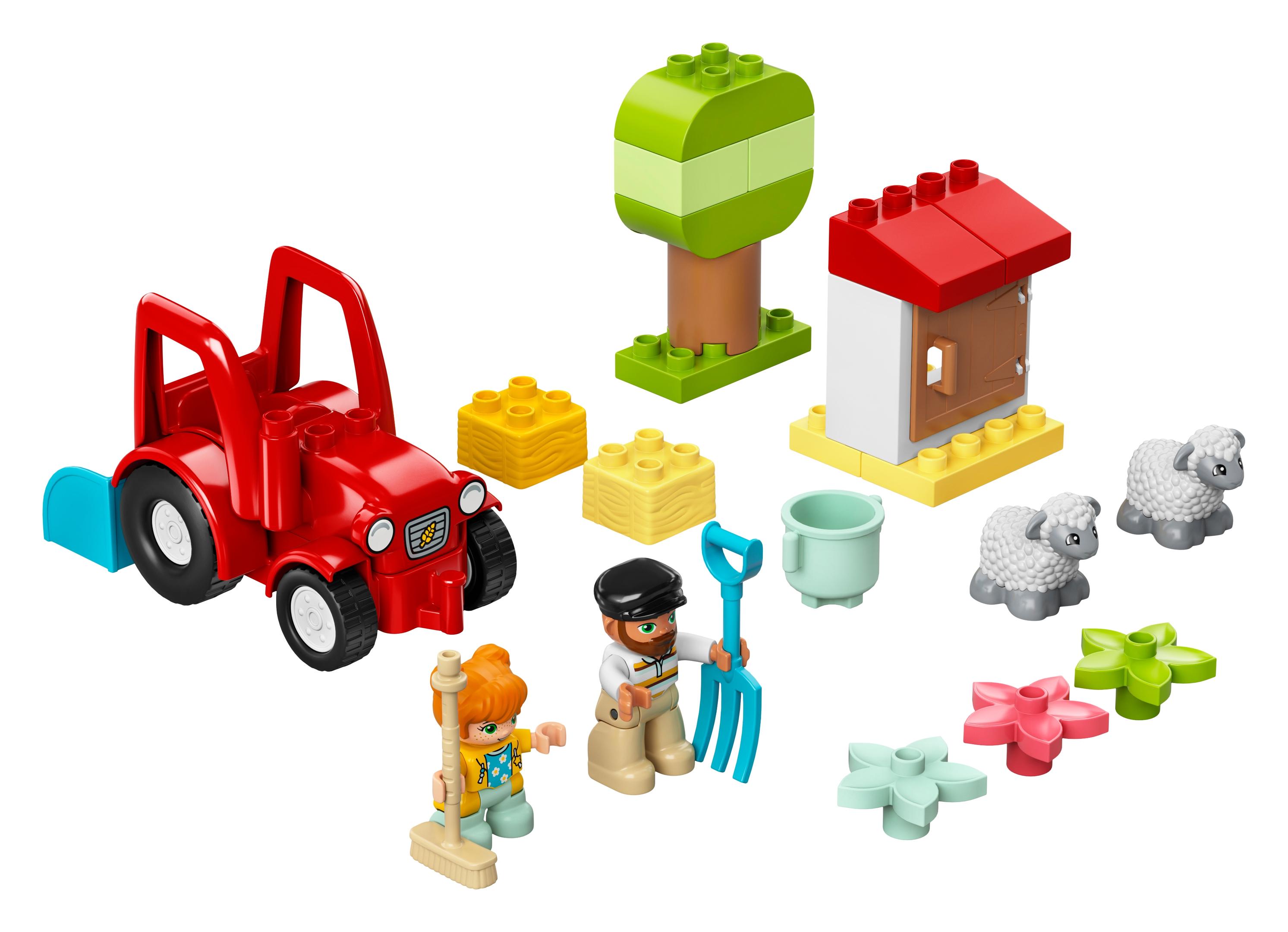 LEGO Tractor y Animales de la Granja (10950)