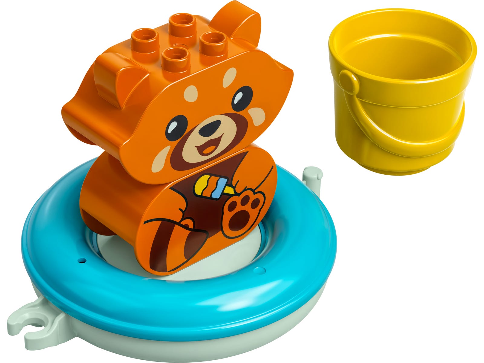 LEGO Diversión en el Baño: Panda Rojo Flotante (10964)
