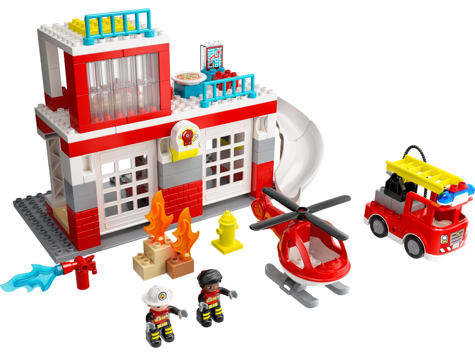 LEGO Parque de Bomberos y Helicóptero (10970)