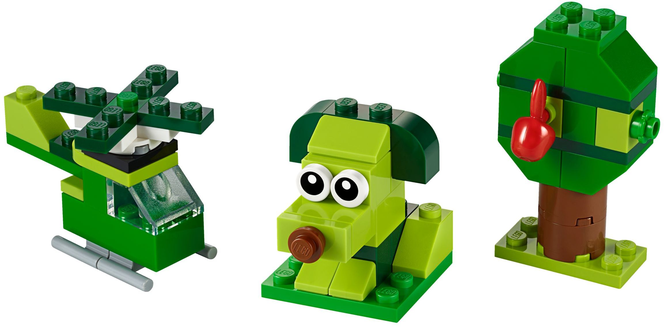 LEGO Ladrillos Creativos Verdes (11007)