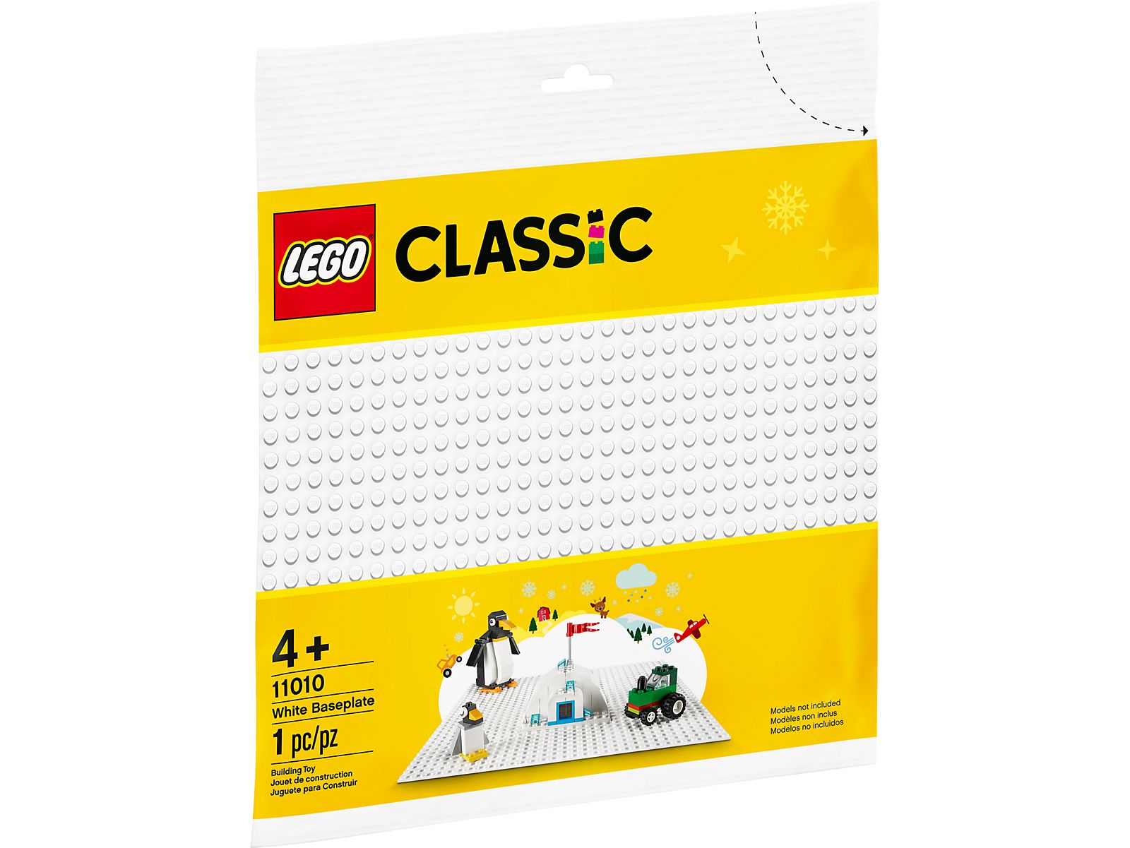 LEGO White Baseplate (11010)