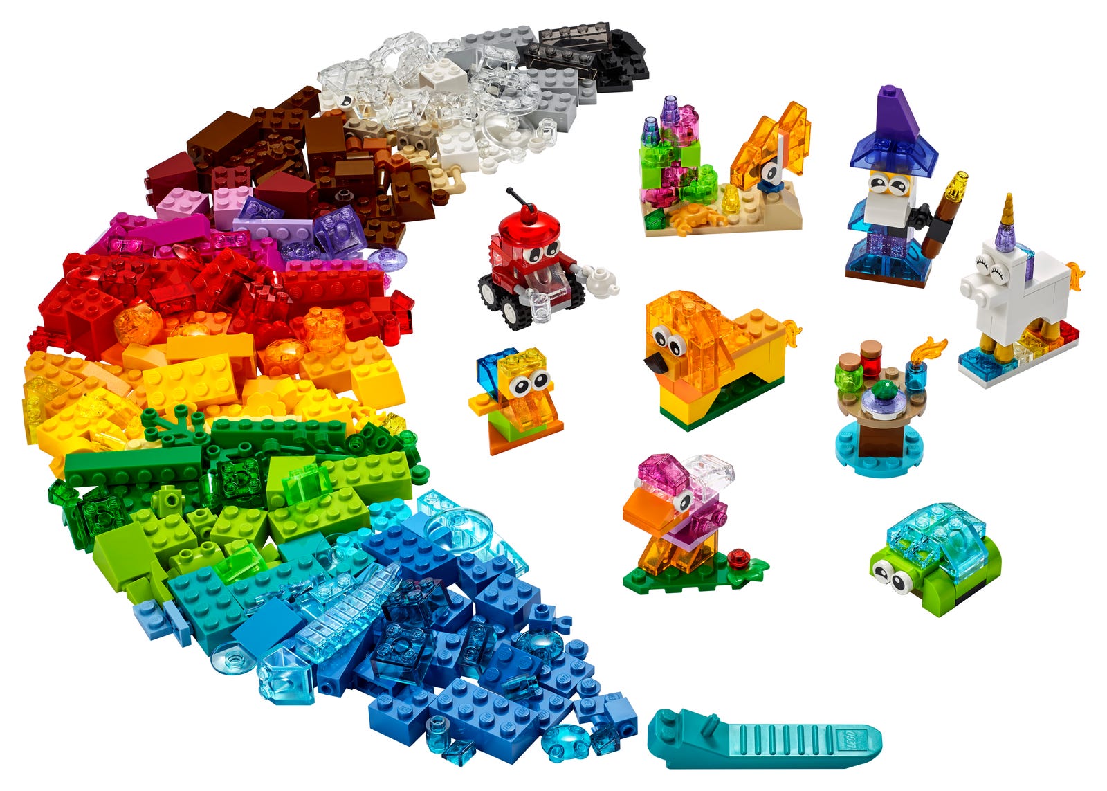 LEGO Ladrillos Creativos Transparentes (11013)