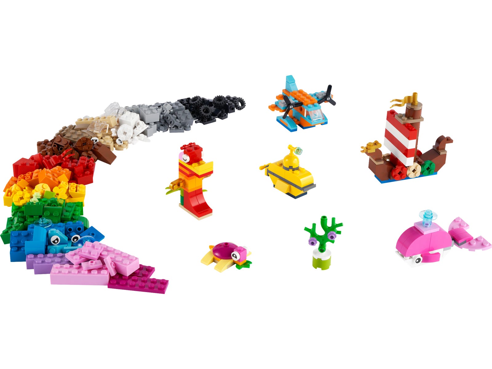 LEGO Diversión Oceánica Creativa (11018)