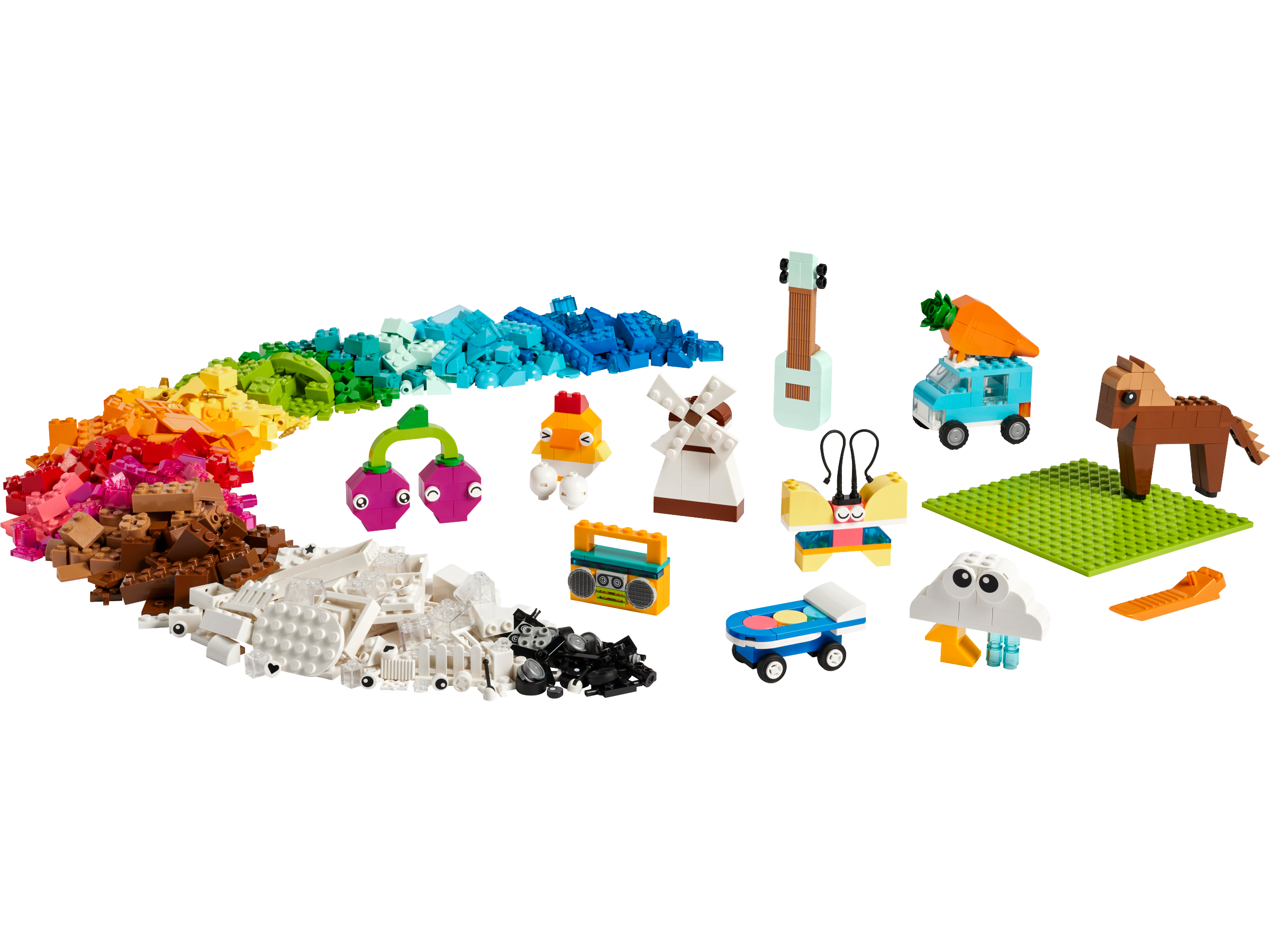 LEGO Caja de Ladrillos Creativos Vibrantes (11038)