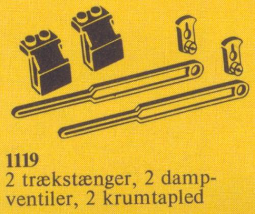LEGO Locomotive Piston Assemblies (1119)