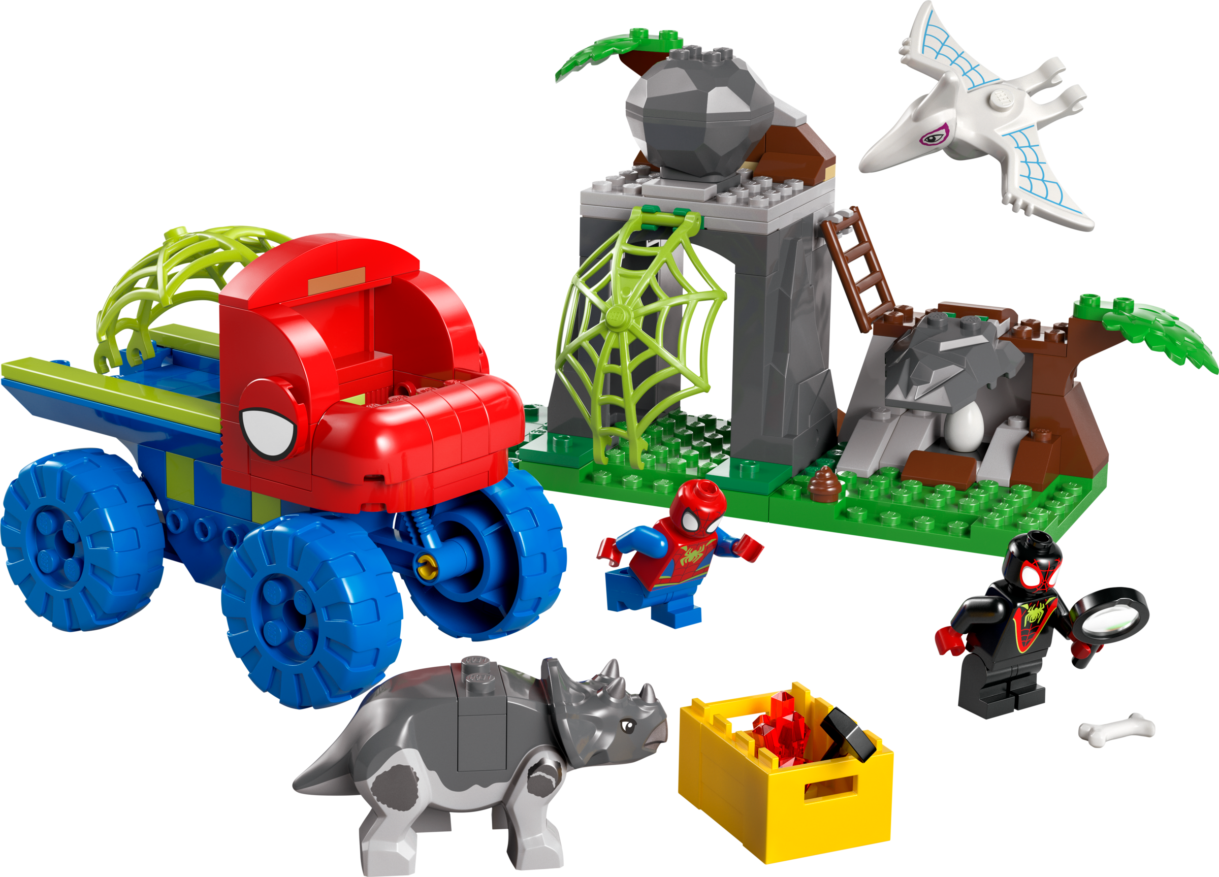 LEGO Todoterreno Dinosaurio y Equipo Spidey al Rescate (11199)