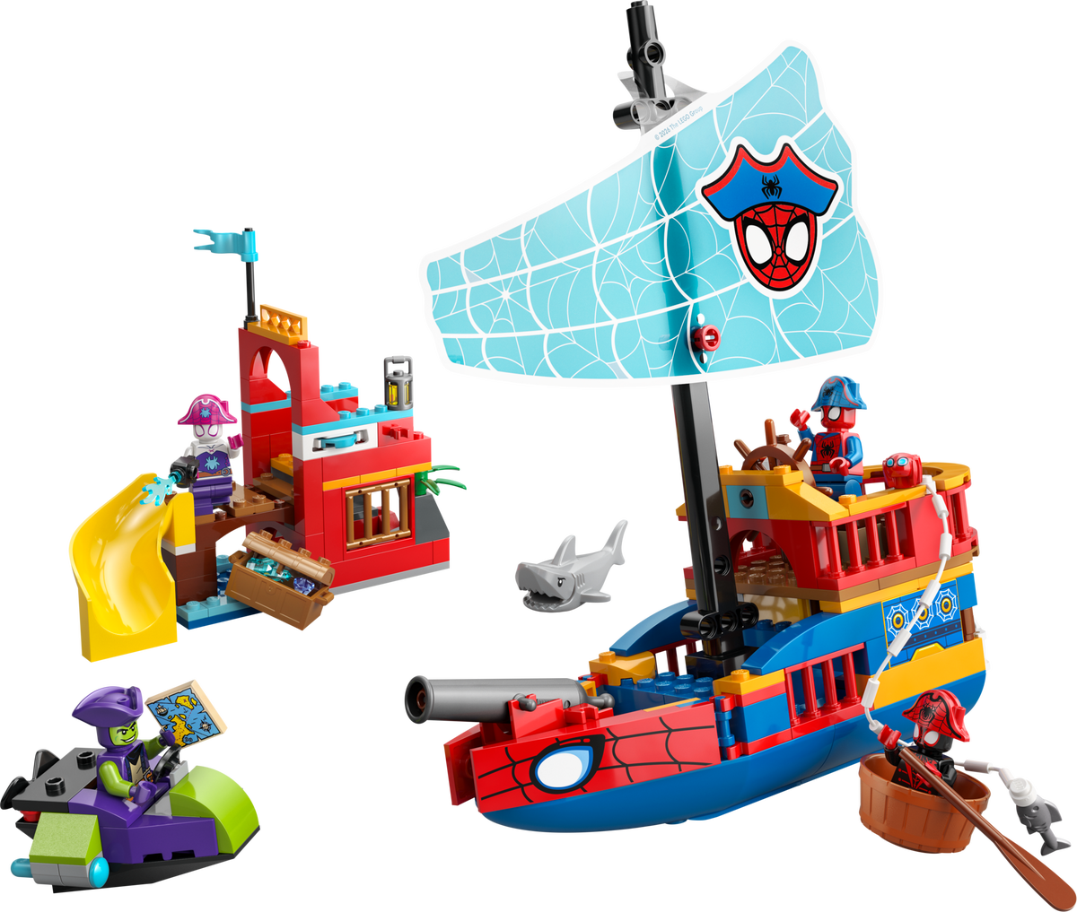 LEGO Barco Pirata del Equipo Spidey (11208)