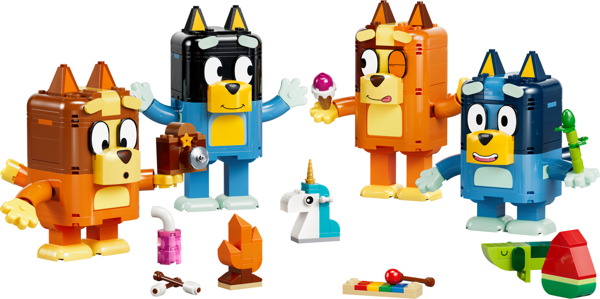LEGO Familia de Bluey para Construir (11217)