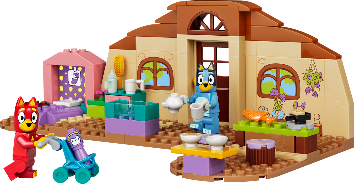LEGO Escuela con Rusty y Bluey (11221)