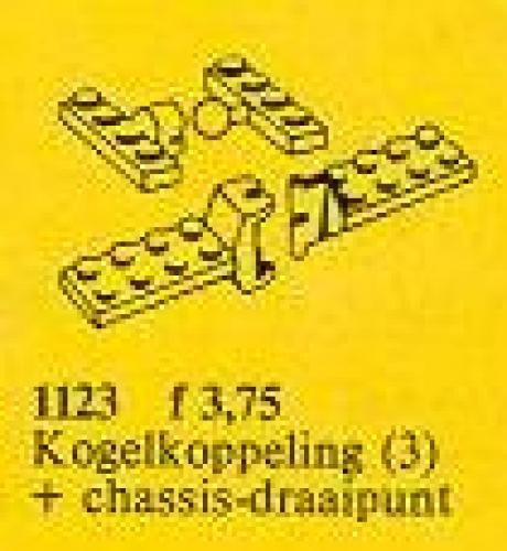 LEGO Ball and Socket Couplings, Articulated Joint (1123)