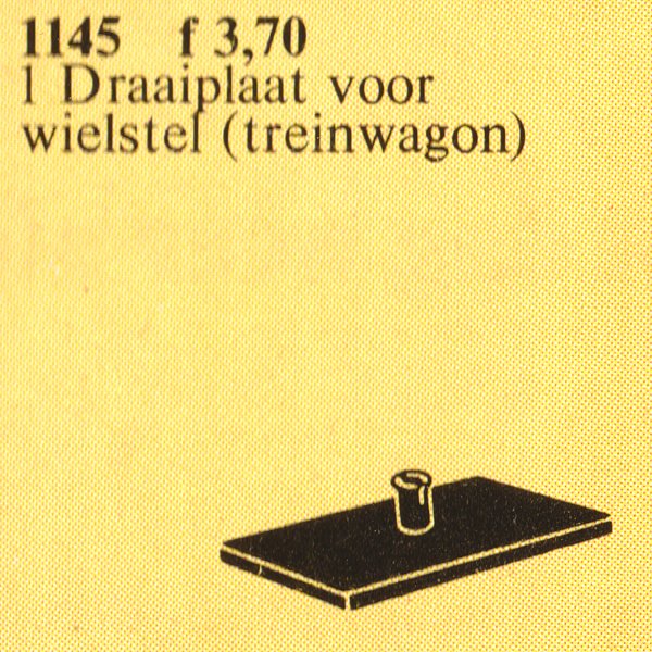 LEGO Bogie Plate (1145)