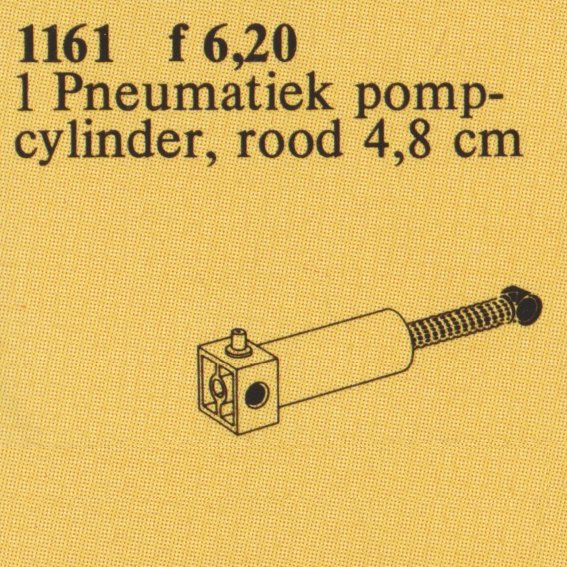 LEGO TECHNIC Pneumatic Pump Cylinder 48mm (1161)