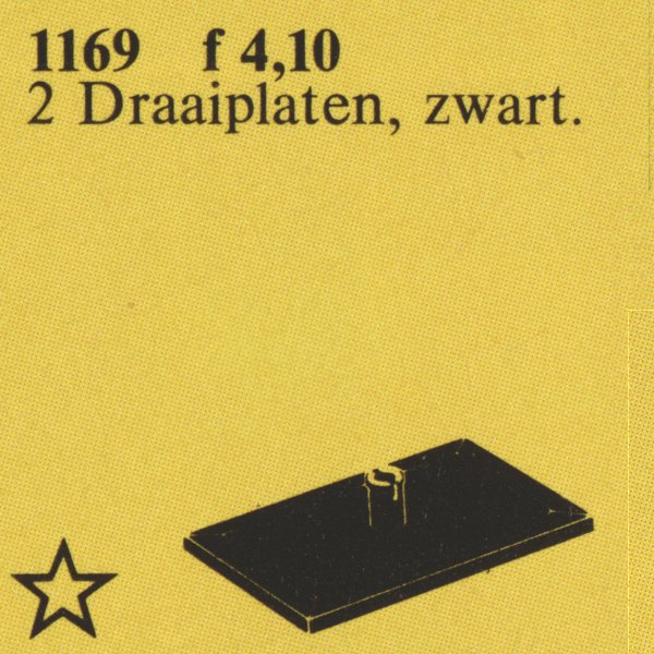 LEGO Bogie Plates (1169)
