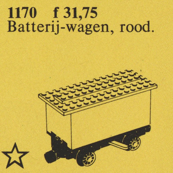 LEGO Replacement Train Battery Tender (1170)