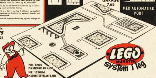 LEGO LEGO Town Plan Board, Large Plastic (1200)