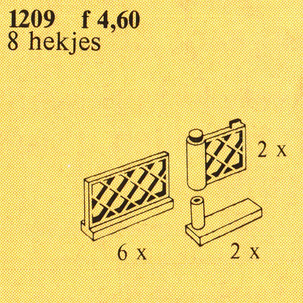 LEGO Fences and Gates (1209)