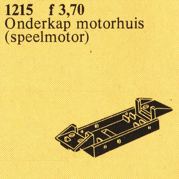 LEGO Train Motor 4.5V Type II Lower Housing (1215)